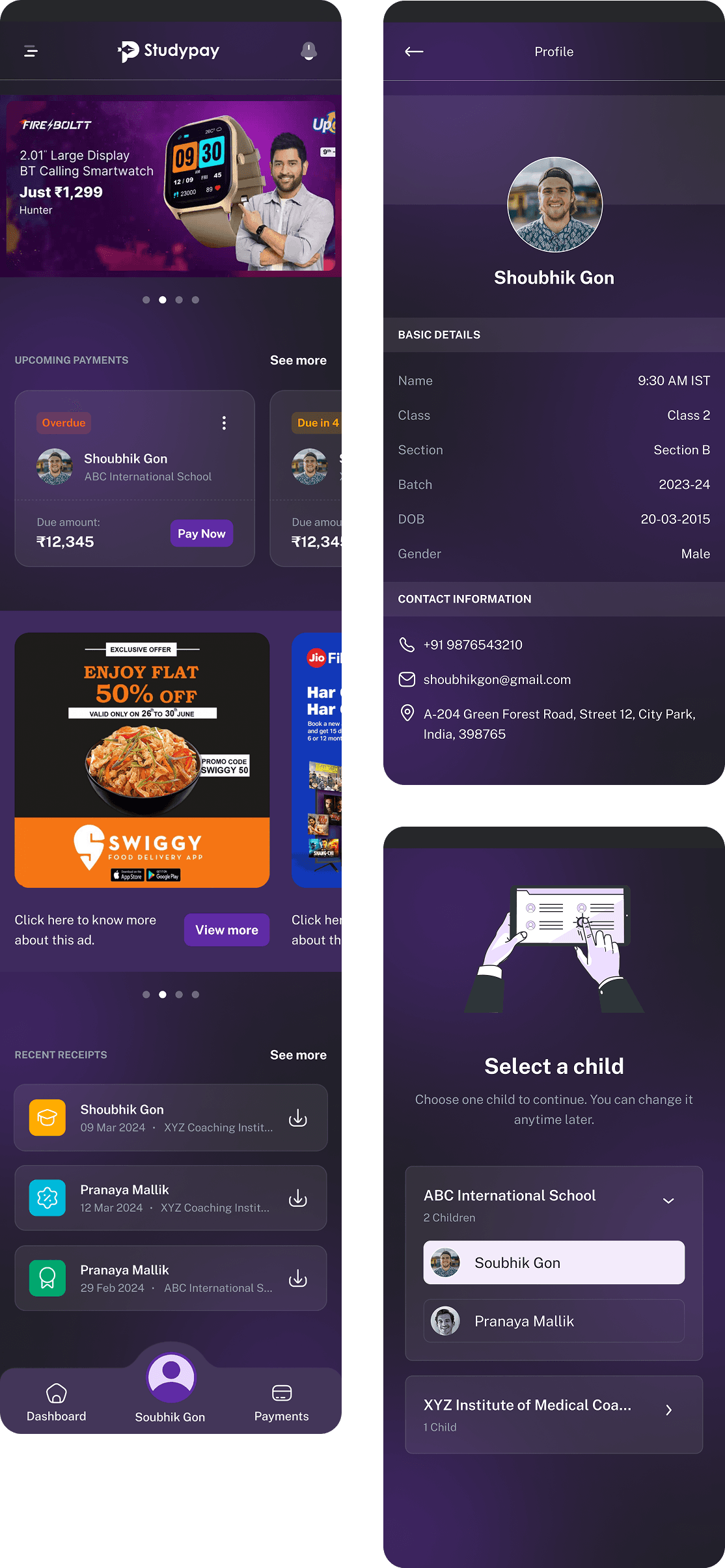 FinTech App for Education Fee Payment main image